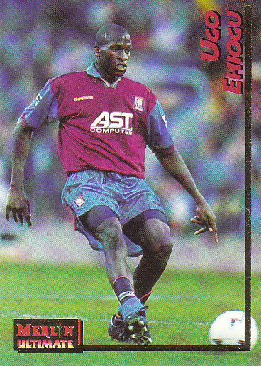 Ugo Ehiogu Aston Villa 1995/96 Merlin Ultimate #14